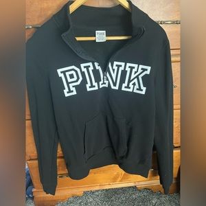 Victoria’s Secret pink quarter zip barely worn